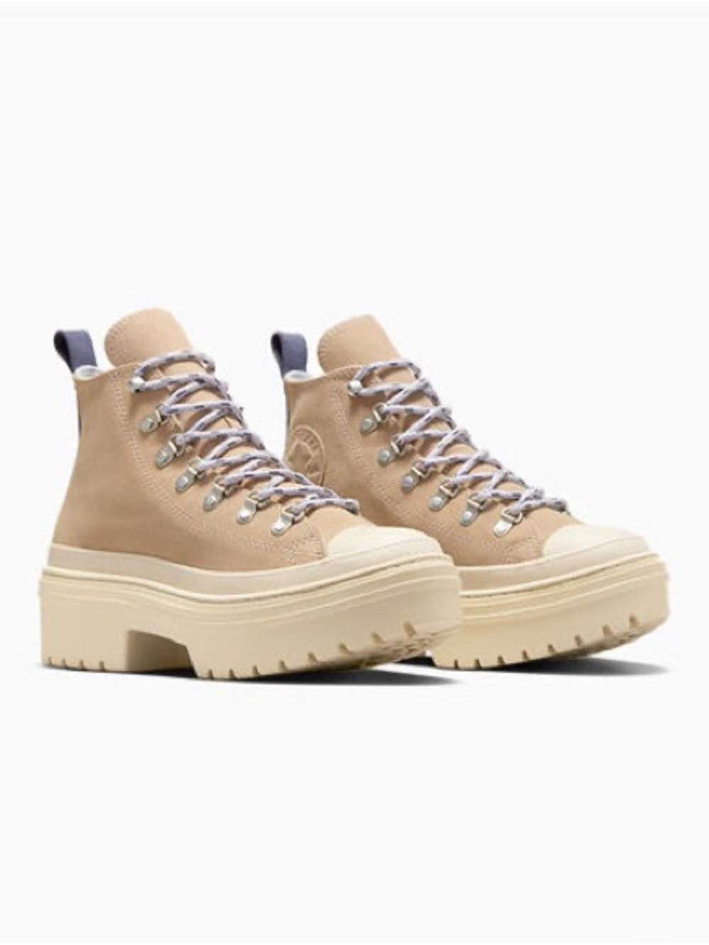 NWT Converse Chuck Taylor Lugged 2.0 Counter Climate Suede Boots Tan Sz 10 - Picture 2 of 12